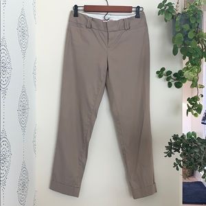 Banana Republic tapered leg trousers